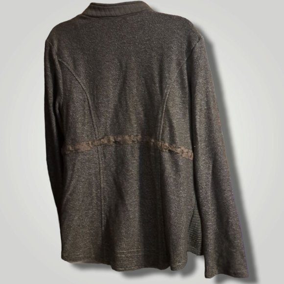 Large lot, Gray NWT Button up BKE Boutiques jacket with pre owned brown long sle - Picture 5 of 16